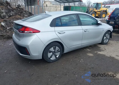 2019 Hyundai Ioniq Hybrid Blue z USA, uszkodzony, nr VIN KMHC65LC5KU140969